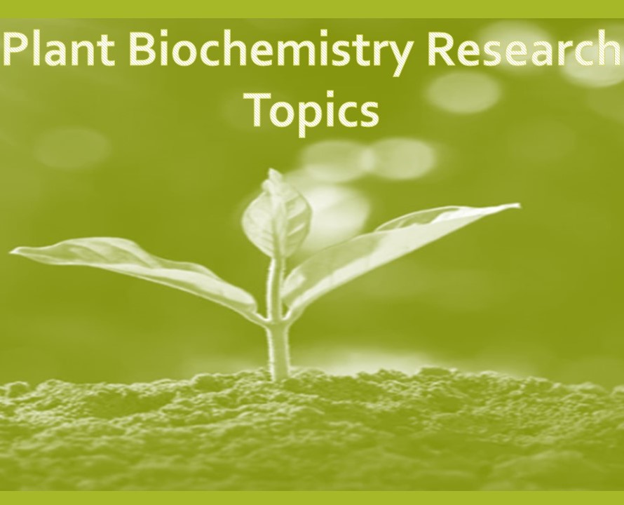 Plant Biochemistry Research Topics