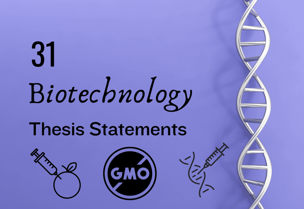 biotechnology thesis